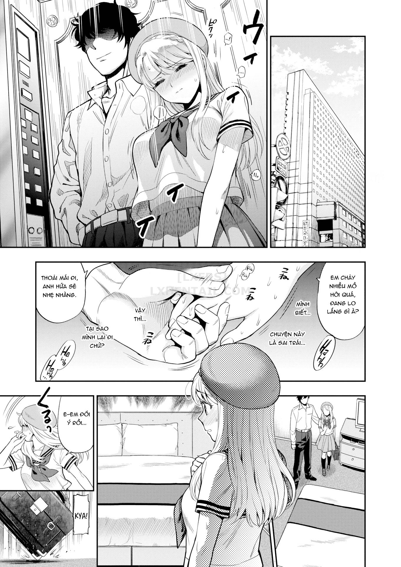Đọc truyện hentai Doutei Otouto to Bitch Ane - Chap 9