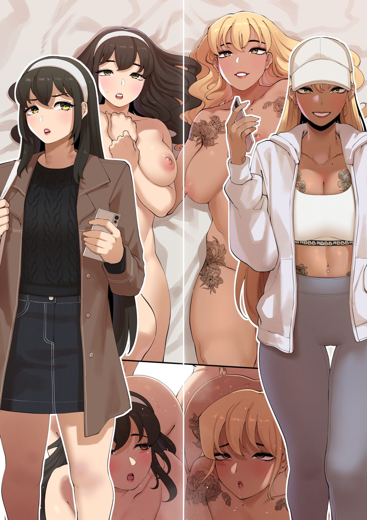 Đọc truyện hentai Fe Male Friends - Oneshot không che