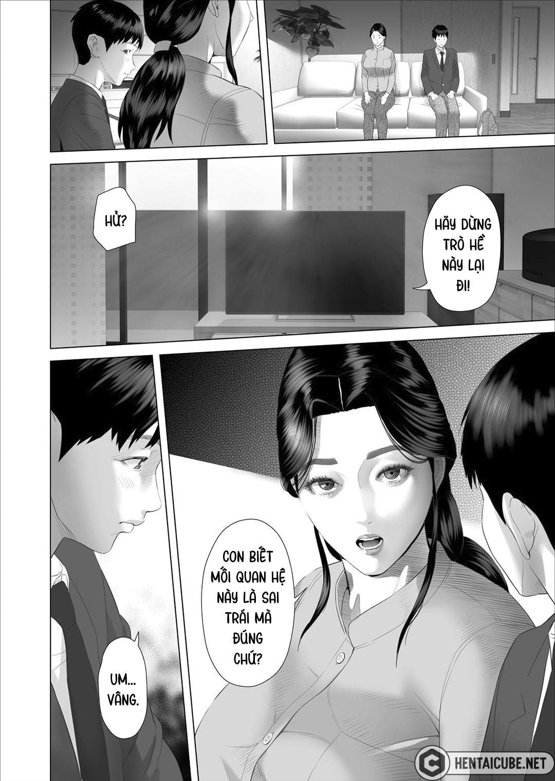 Đọc truyện hentai Cách mà tôi có mối quan hệ như vầy với mẹ mình - Chap 5