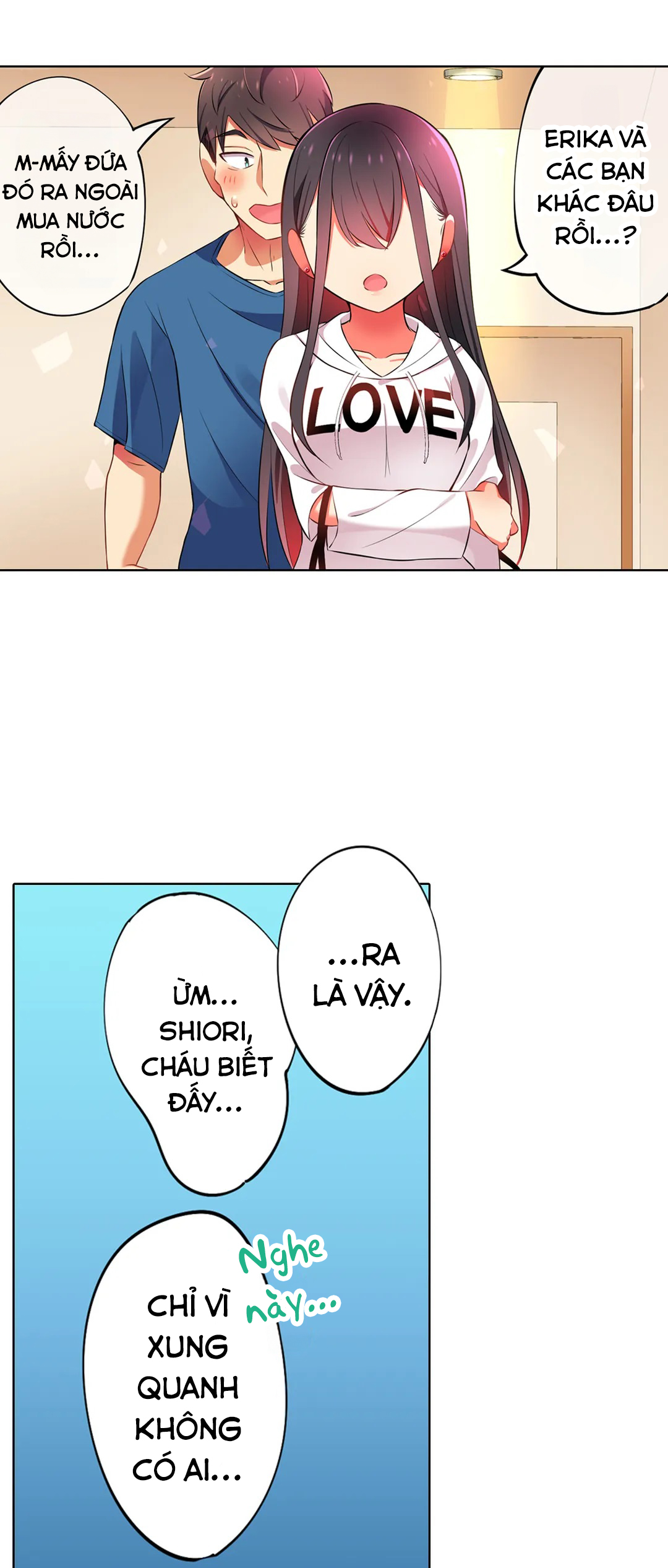 Đọc truyện hentai Chơi cháu gái tại bữa tiệc đồ ngủ! - Chap 22: Bắt quả tang...?