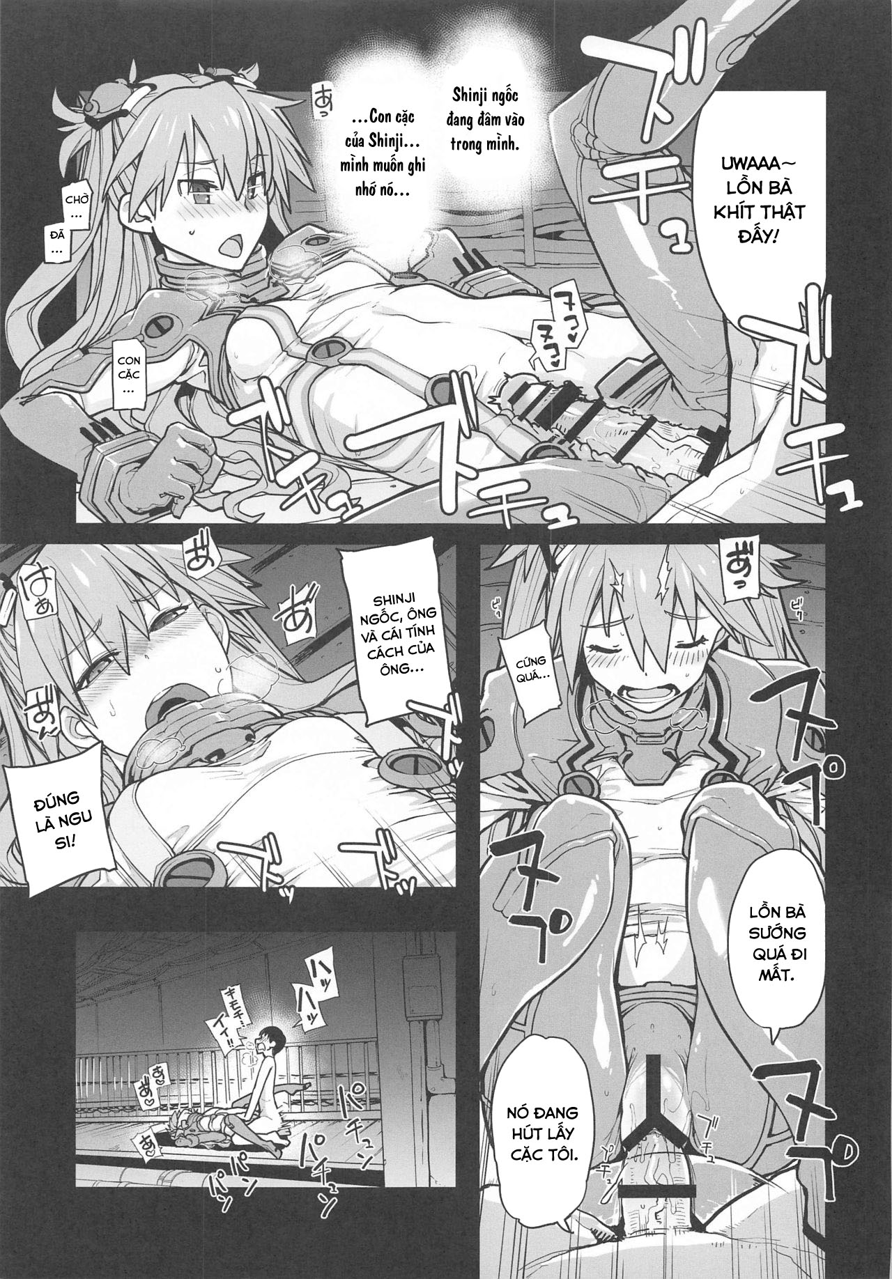 Đọc truyện hentai NIGHTMARE SPELL (Neon Genesis Evangelion) - 1 bắn