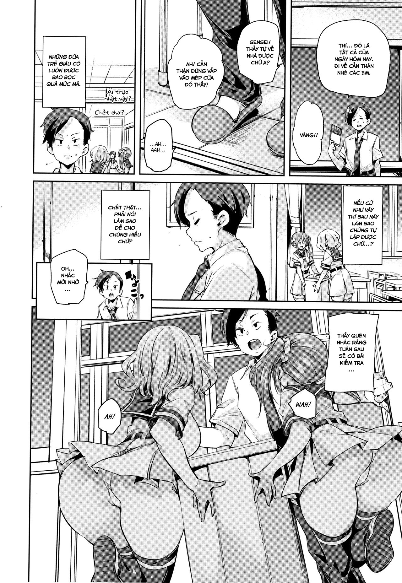 Đọc truyện hentai TƯƠI MẨY! Mấy cái lỗ mềm mịn kia thật dâm đãng - Chap 2