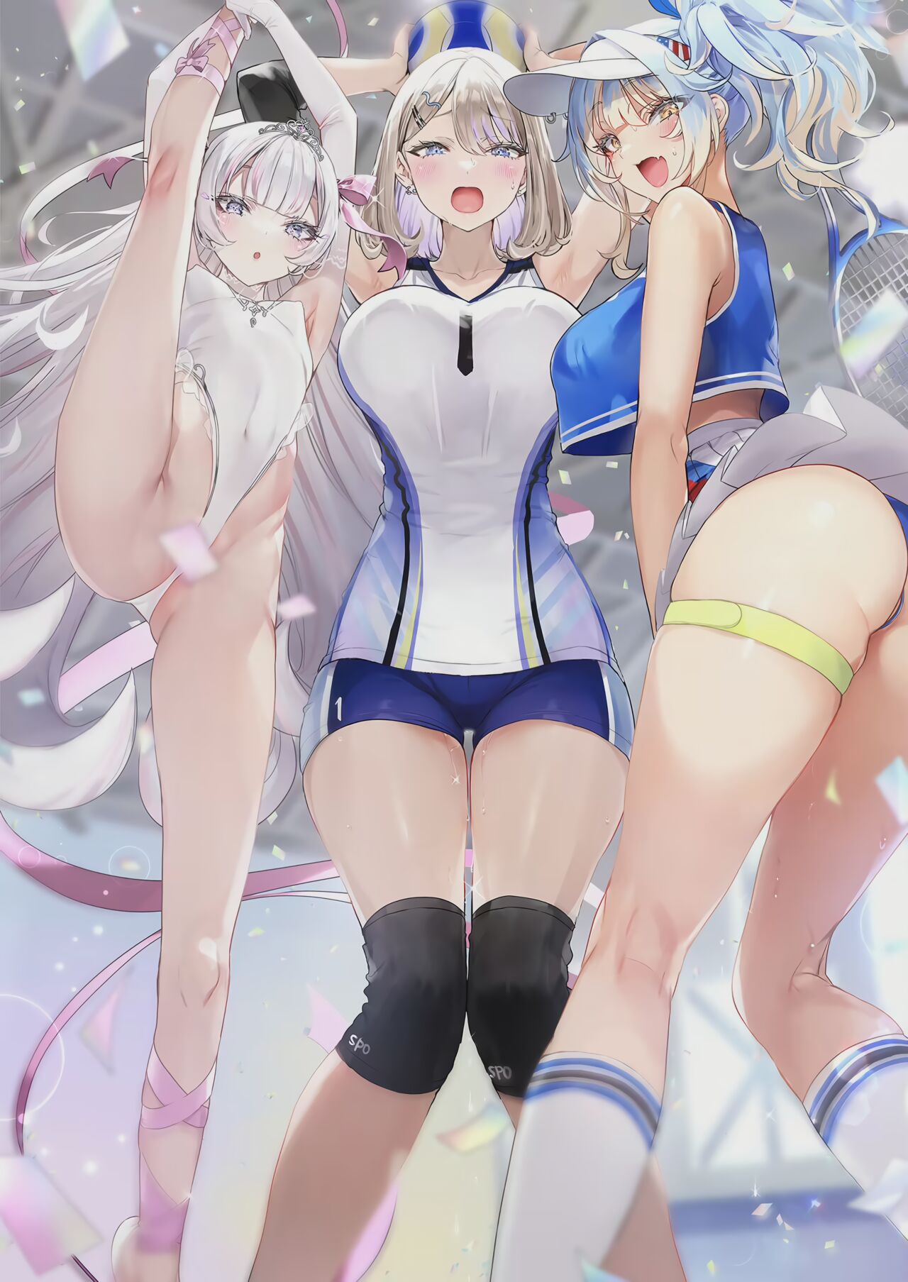 Đọc truyện hentai [Gasshuukoku Netamekoru (Nekometaru)] SPOHAME 1,2,3! - Chap 3