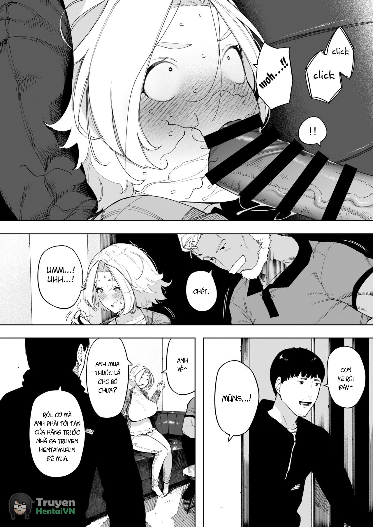 Đọc truyện hentai Bố chồng cùng con cụp ngon nghẻ - oneshot