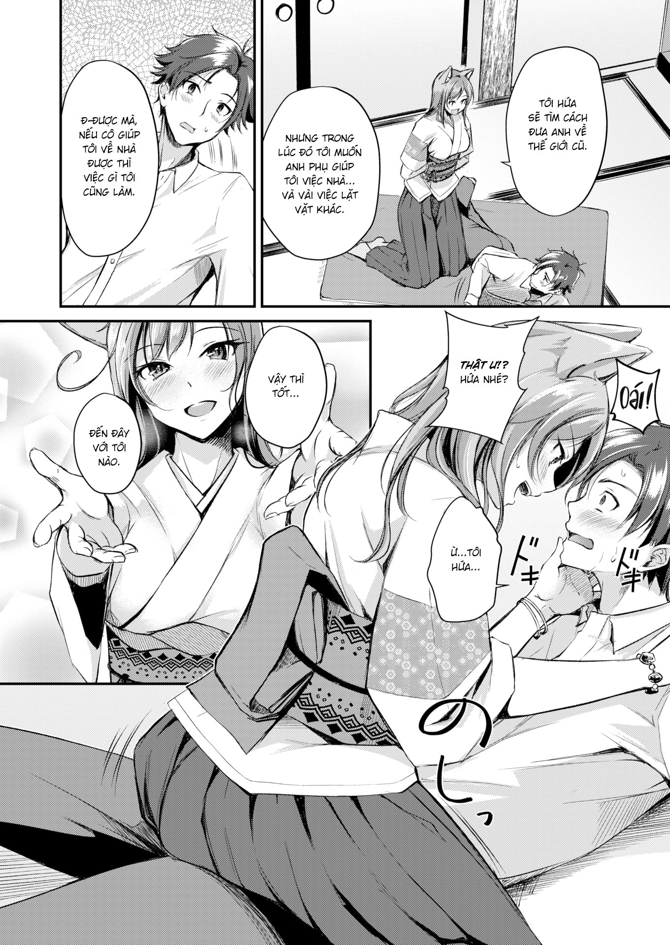 Đọc truyện hentai Nữ Tiên Tri Tai Thú - Chap 1