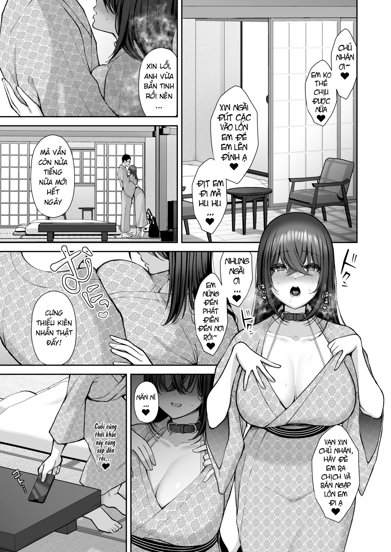 Đọc truyện hentai Hậu trường M phái OL huấn luyện thủ dâm - Utakata 4
