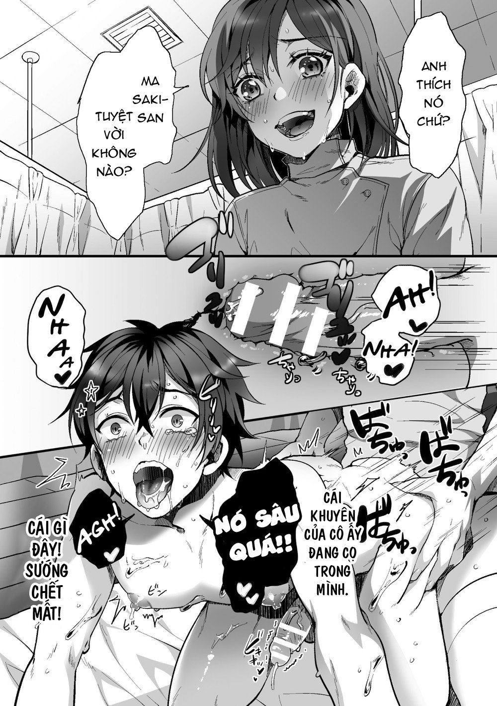 Đọc truyện hentai Niềm vui thẳng xuống hình ảnh chào đón - Chap 1