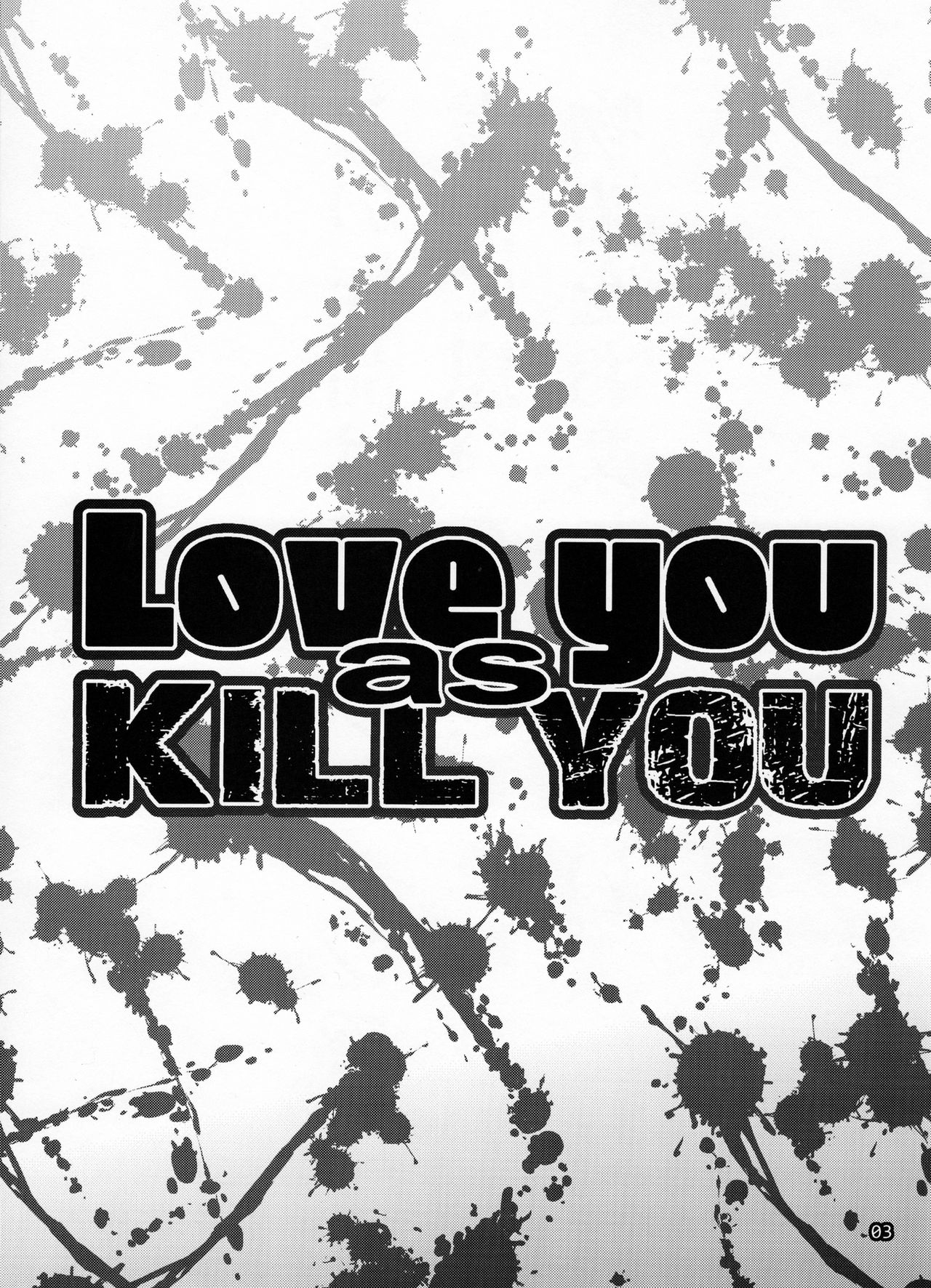 Đọc truyện hentai Love you as Kill you - Oneshot