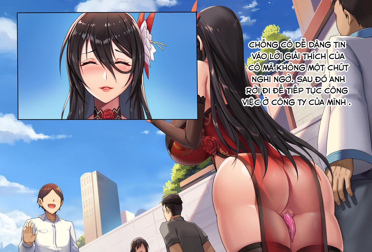 Đọc truyện hentai Leiran, Người phụ nữ đã có chồng: Câu chuyện Netorare về tẩy não và ham muốn xác thịt - Chap 4