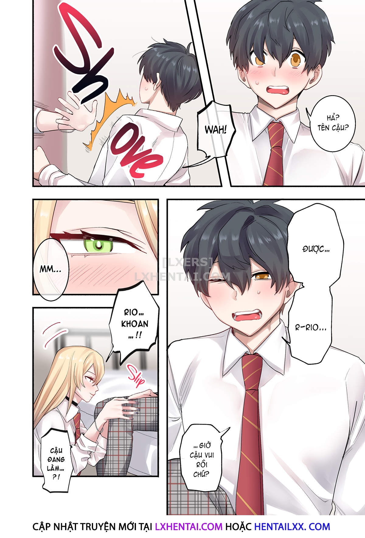 Đọc truyện hentai The Only Guy in the Class - Surrounded by Cuties - Oneshot