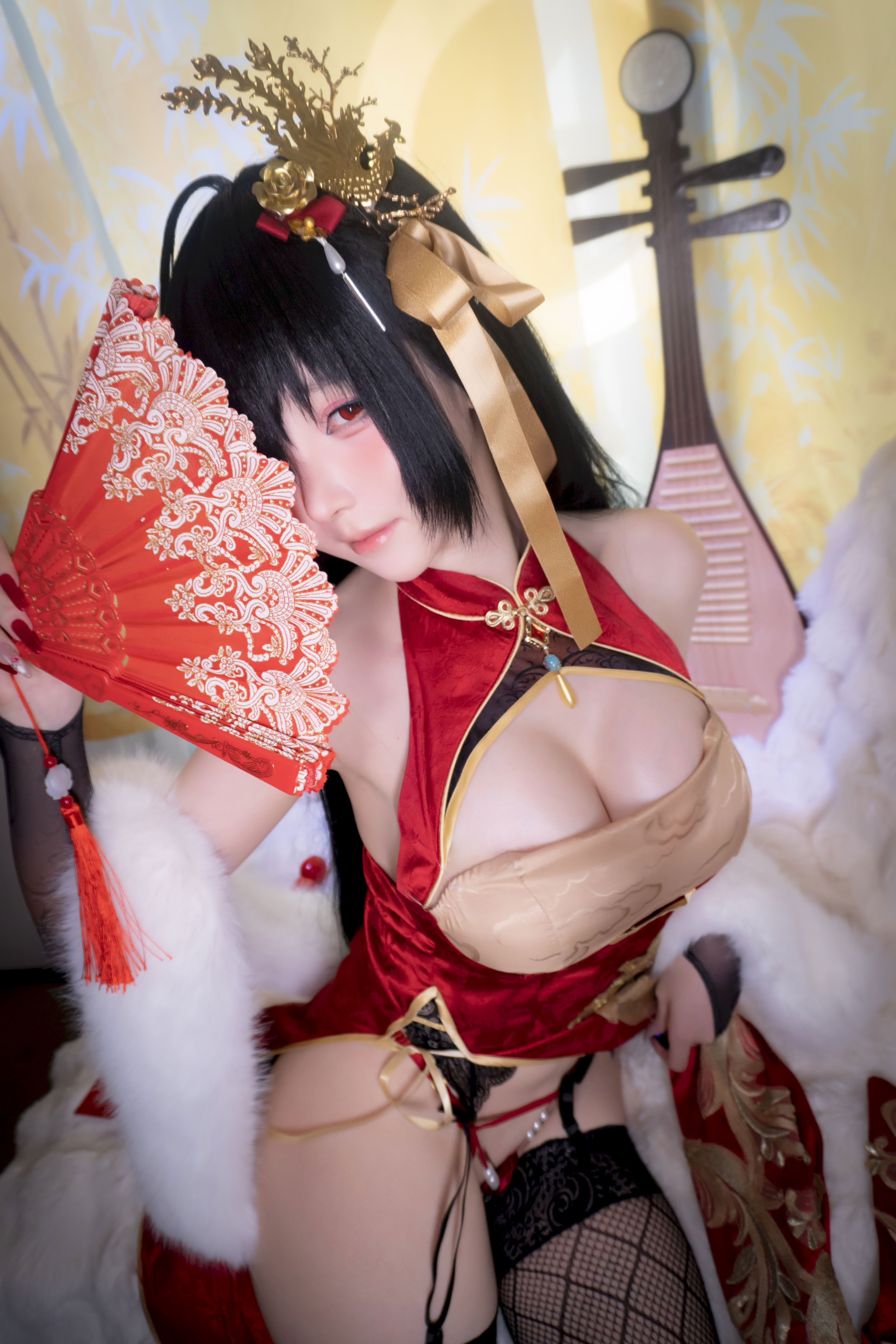 Đọc truyện hentai Tuyển tập Albums siêu phẩm Cosplay - Chap 1411 - Yi Xiaoyangze Dafeng Cheongsam