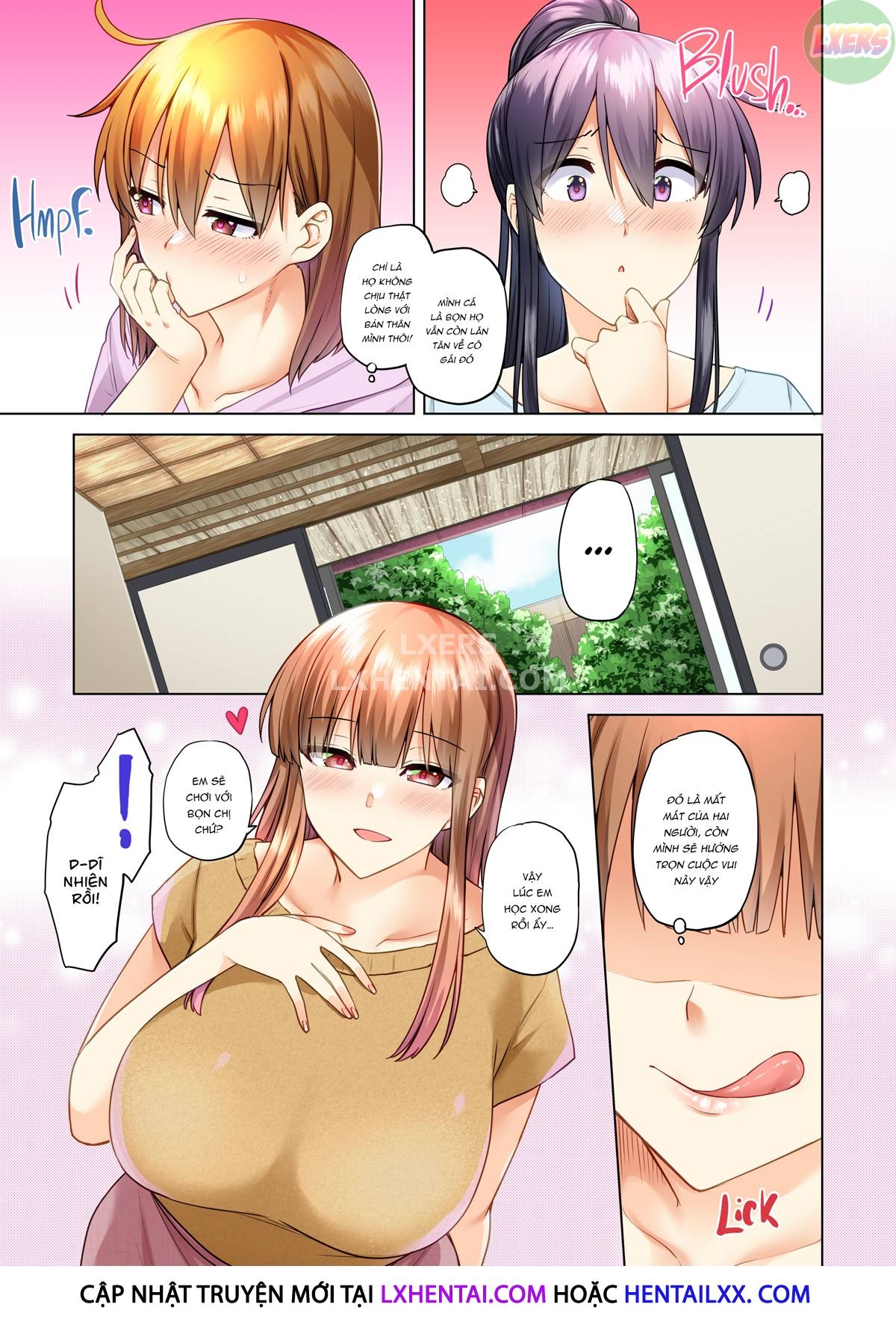 Đọc truyện hentai Onee-chan no Wasuremono o Todoke ni Kita Hazu nanoni - Chap 4