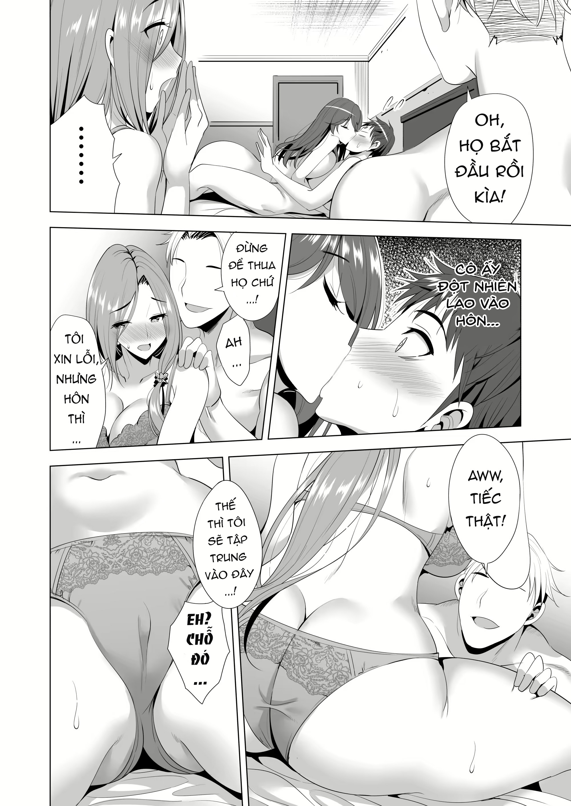 Đọc truyện hentai (Aburi Saamon Maru) Swapping Koushuu [Part 1] - Oneshot