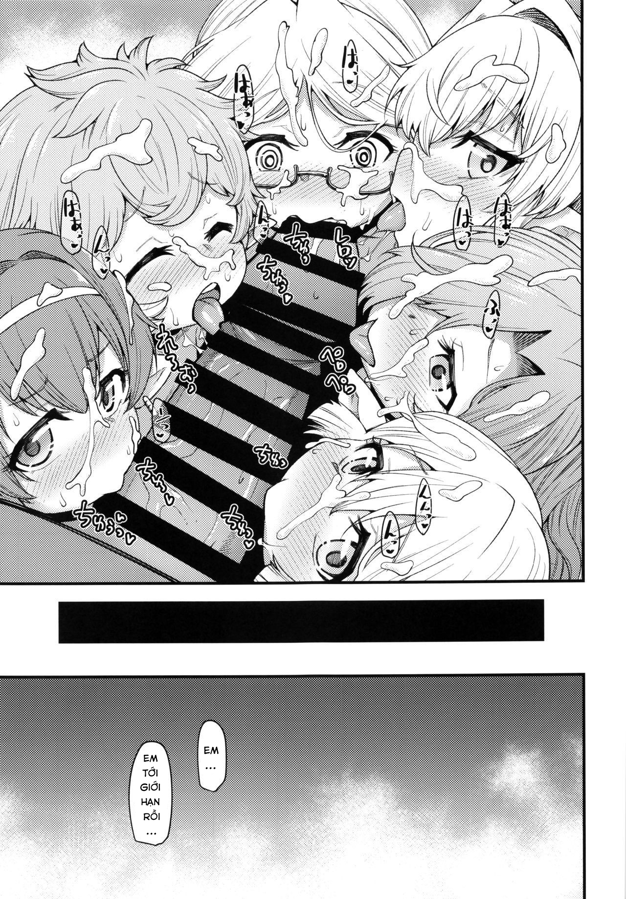 Đọc truyện hentai Gen Paro Harvin Harem Apart Taifuu Hen - Oneshot