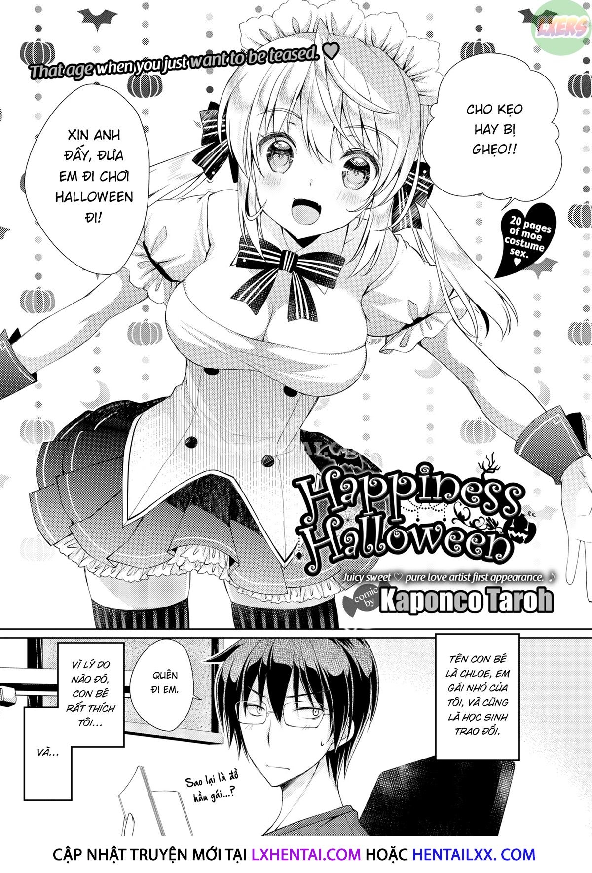 Đọc truyện hentai Halloween Hạnh phúc - Oneshot
