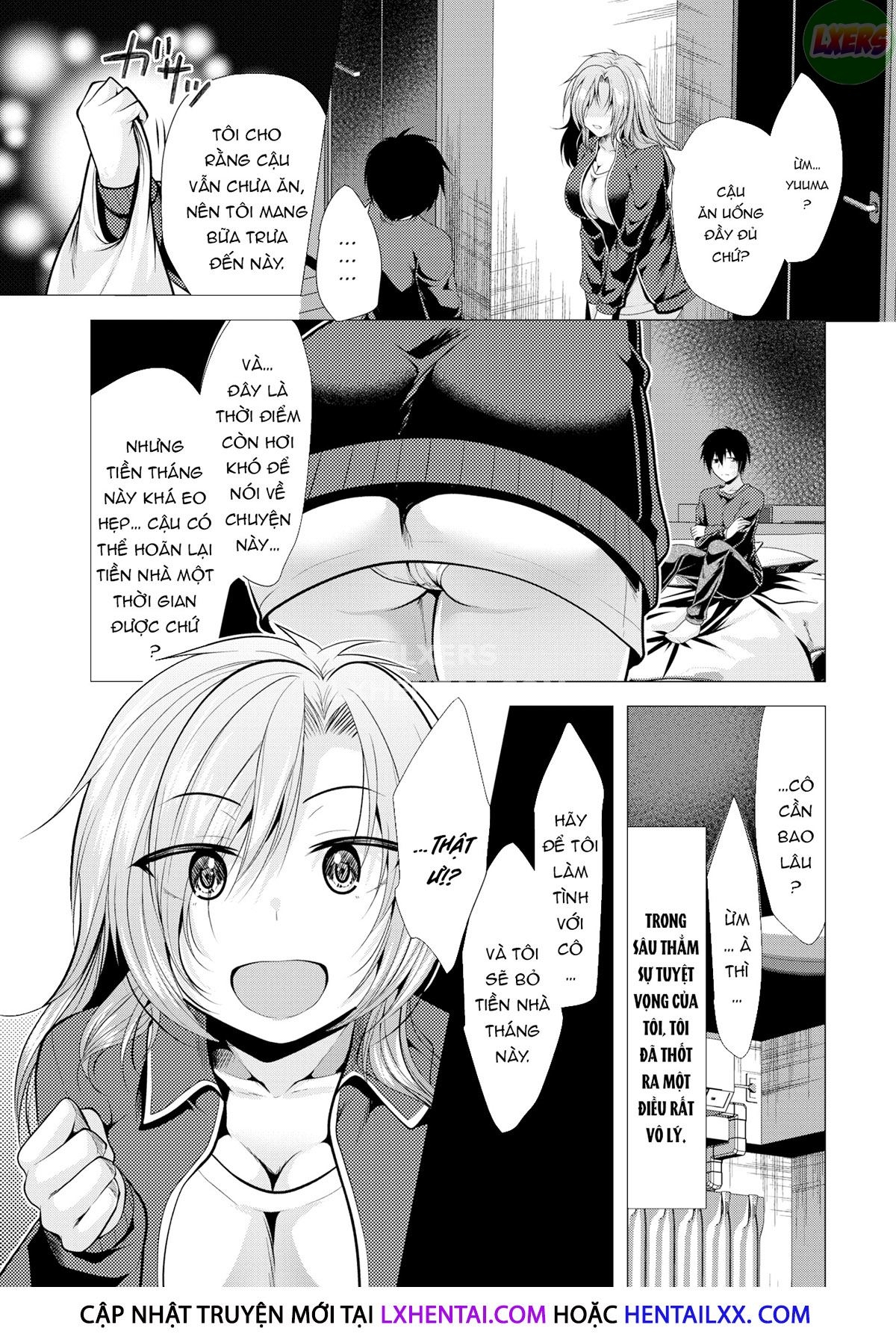 Đọc truyện hentai Trả tiền thuê trọ thông qua chịch - Chap 1