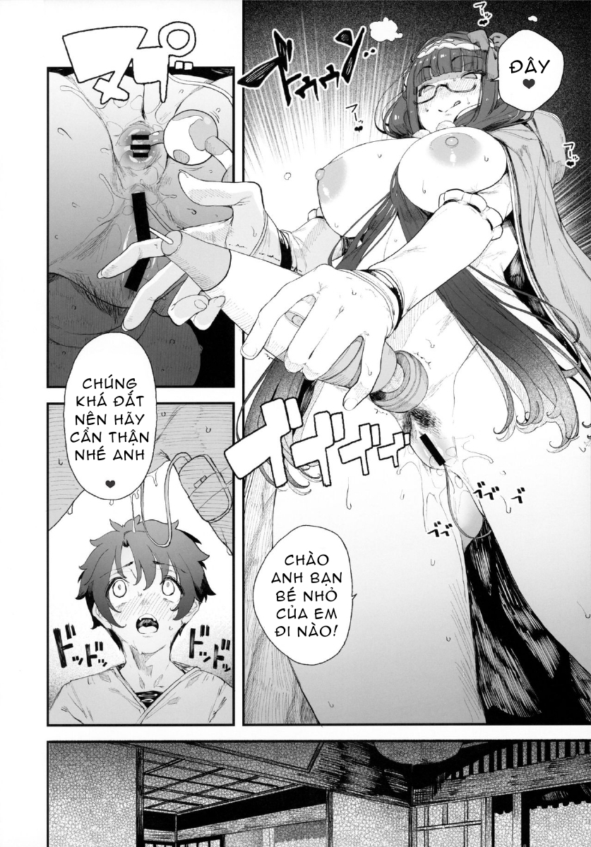 Đọc truyện hentai Enmatei Hanshokuki Osakabehime - Oneshot