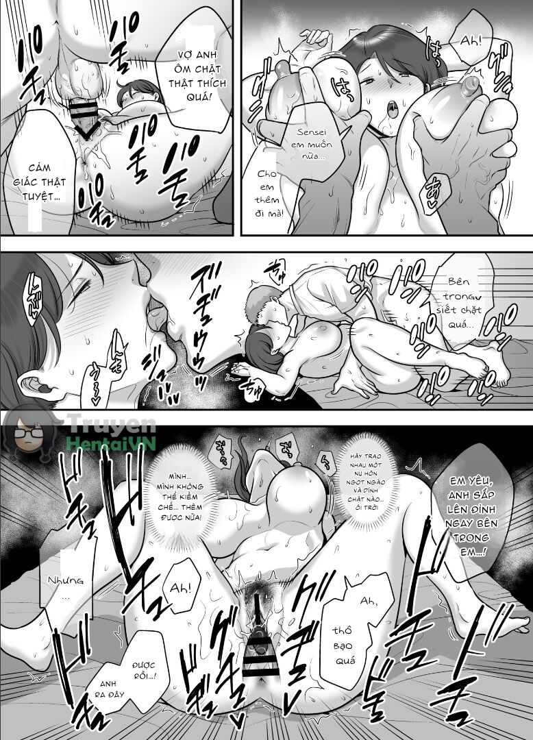 Đọc truyện hentai Less na Hitozuma ga Akutoku Massage ni Hamaru Riyuu - Oneshot