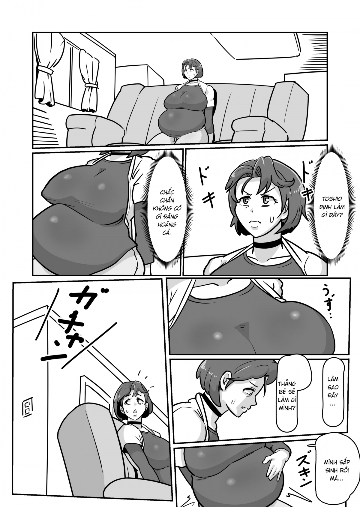 Đọc truyện hentai Bote Haha ~Ore o Jikka kara Oidashita Mukatsuku Hahaoya o Muriyari Haramasete Botehara Sex Zanmai!~ - Oneshot