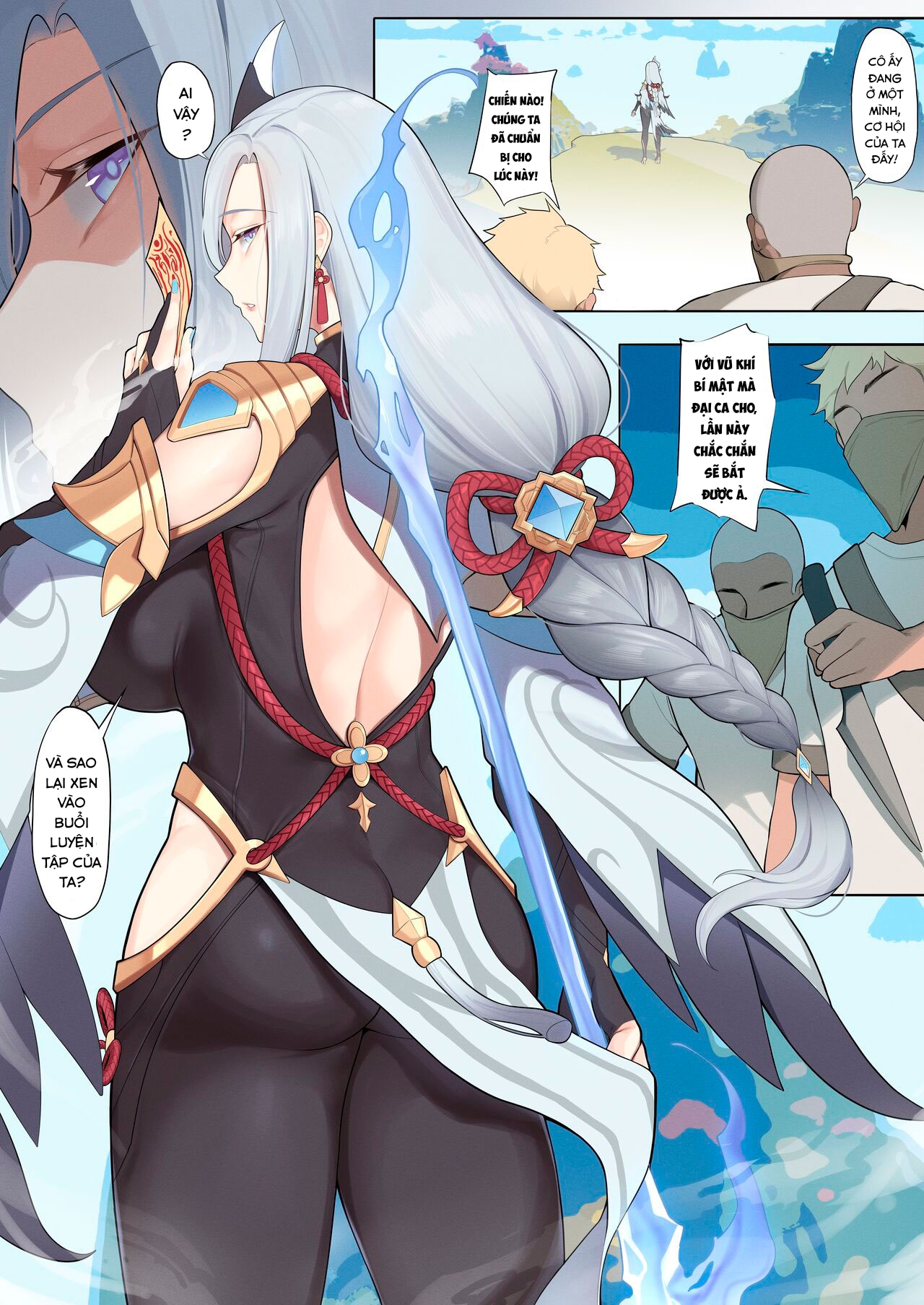 Đọc truyện hentai Chiến thuật (Genshin Impact) - Oneshot