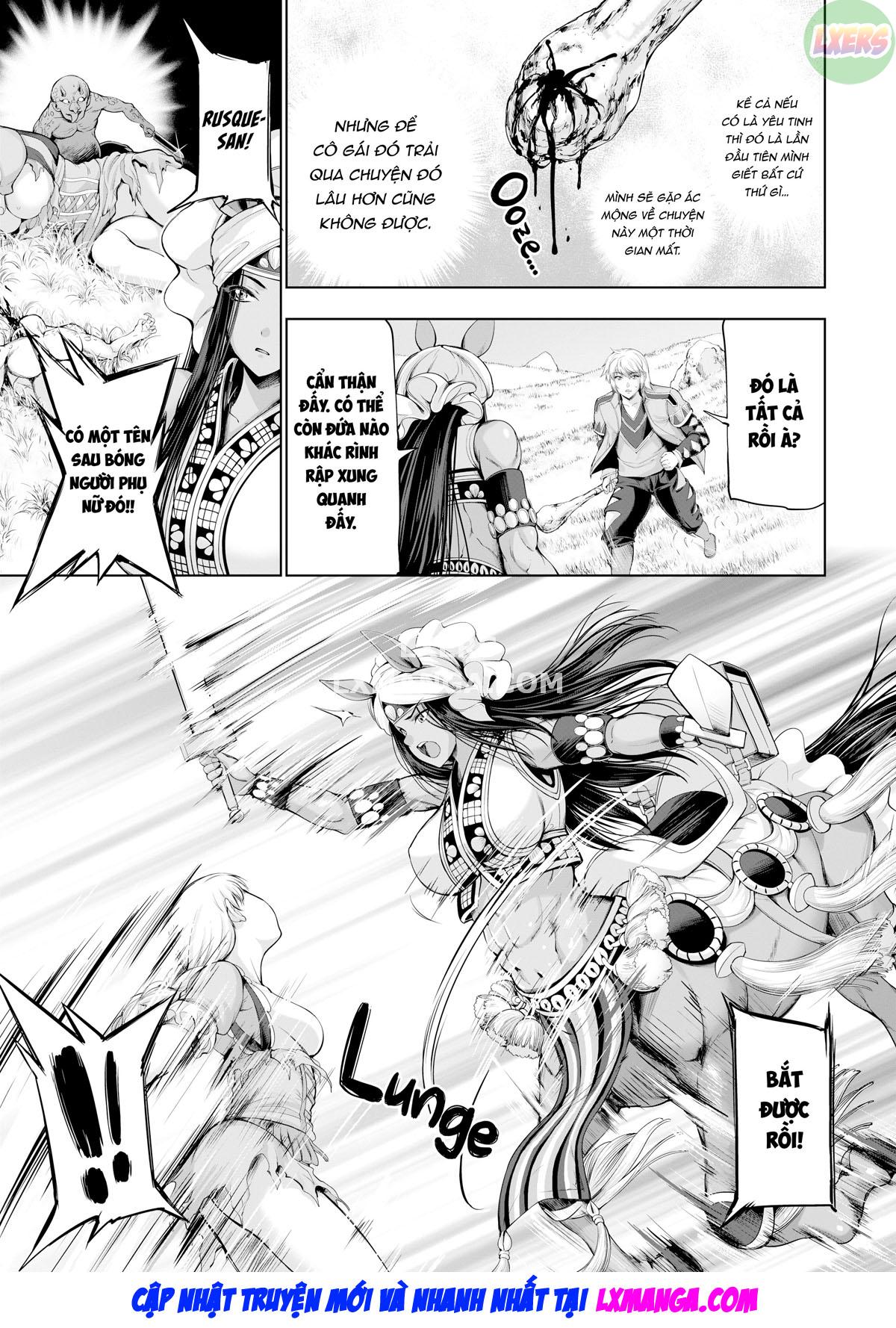 Đọc truyện hentai Rạp xiếc lãng mạn Cô gái quái vật - Chap 3