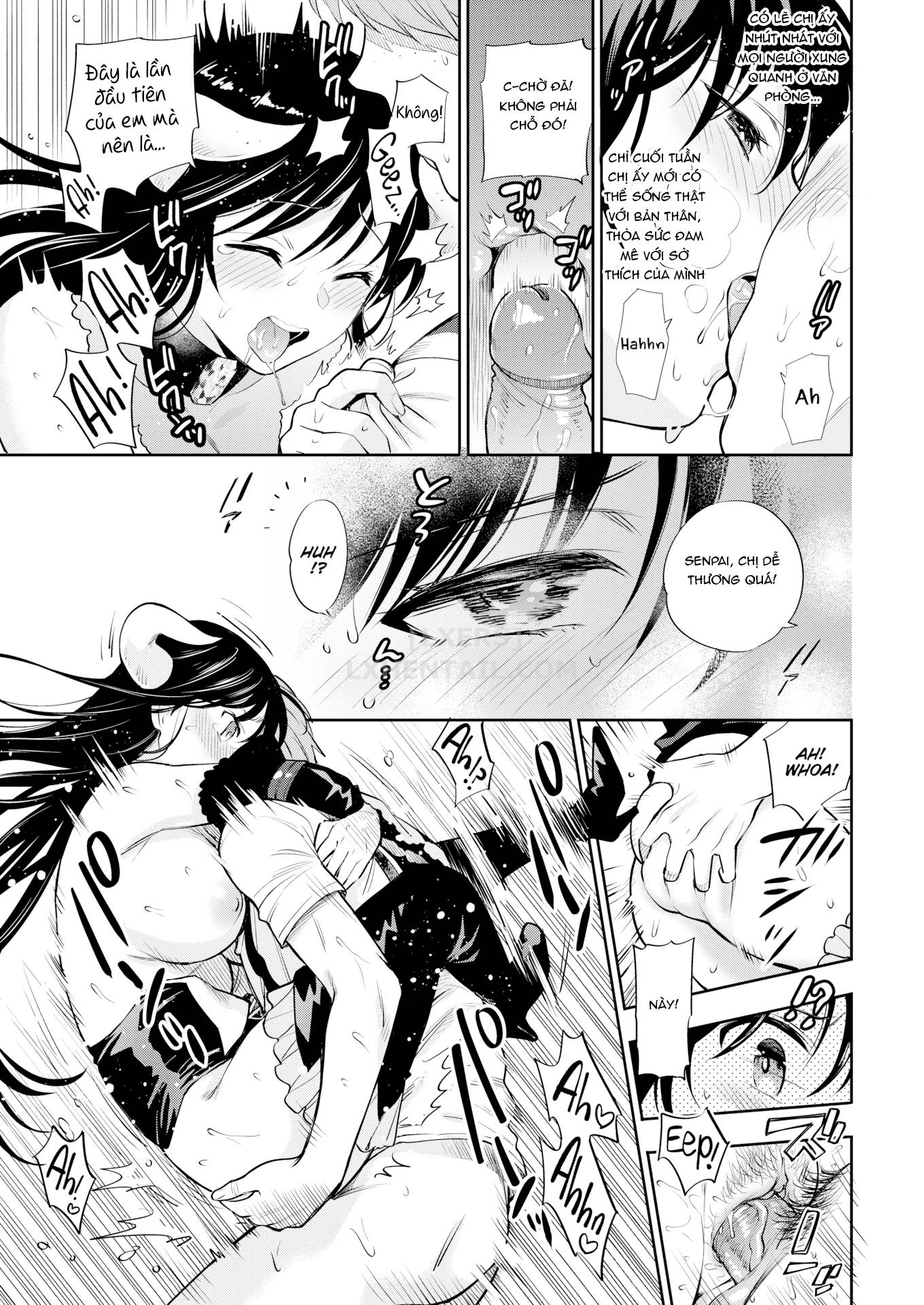 Đọc truyện hentai Doutei Otouto to Bitch Ane - Chap 5