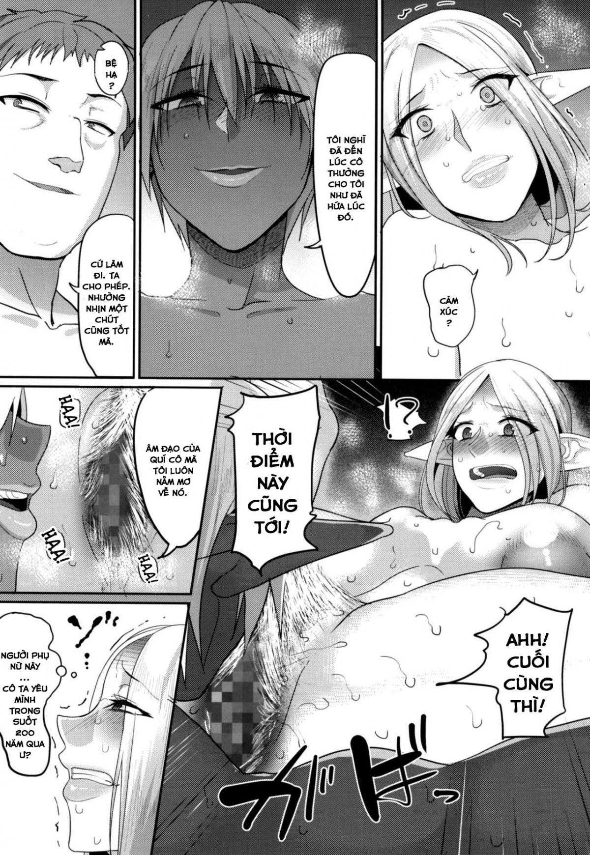 Đọc truyện hentai Takabisha Elf Kyousei Konin - Chap 3 - Không ai nhắc thớt cũng không nhớ :(