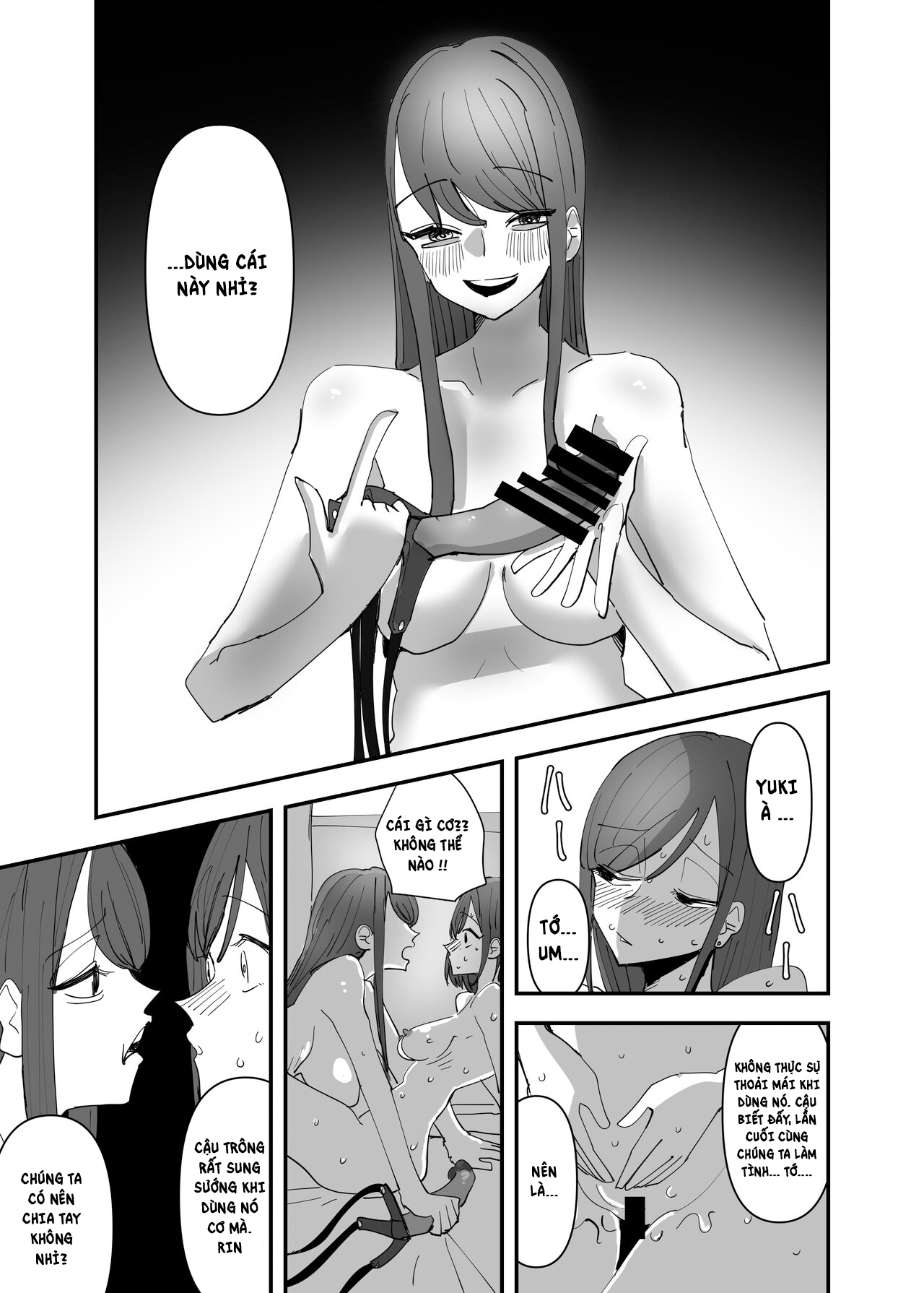 Đọc truyện hentai Chuyện tình của những cô nàng táo bạo - Chap 3