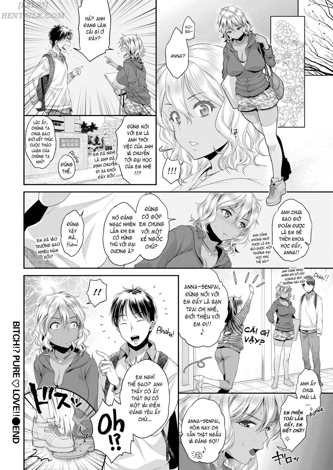 Đọc truyện hentai Bitch!? Pure ♥ Love!! - Oneshot