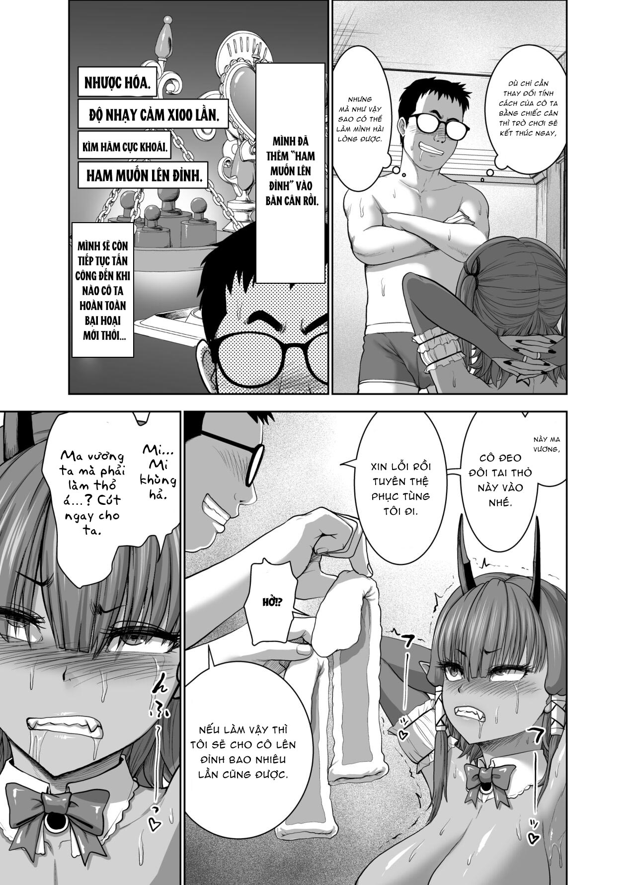 Đọc truyện hentai Chúa quỷ không thể về nhà do bản chất cân bằng của mình. - Chap 2