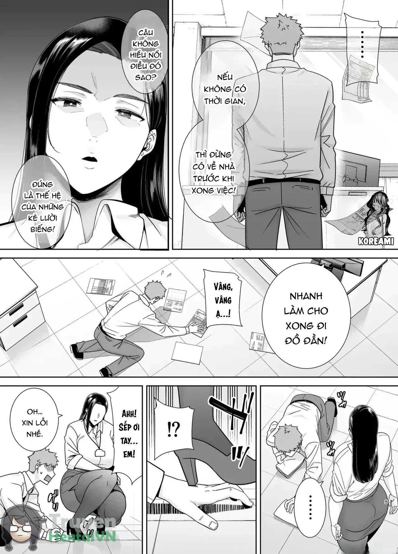 Đọc truyện hentai An Abusive Boss Who Exploit Her Employee 1 - Oneshot