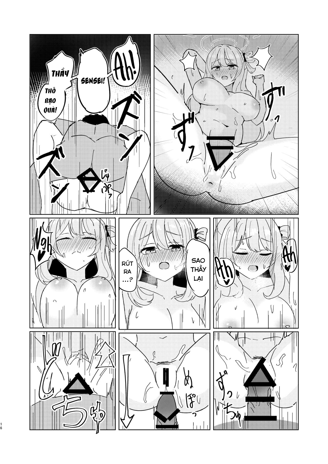 Đọc truyện hentai Sự thoái hóa của Lực lượng đặc nhiệm tịch thu tài sản Blue Archive - Oneshot