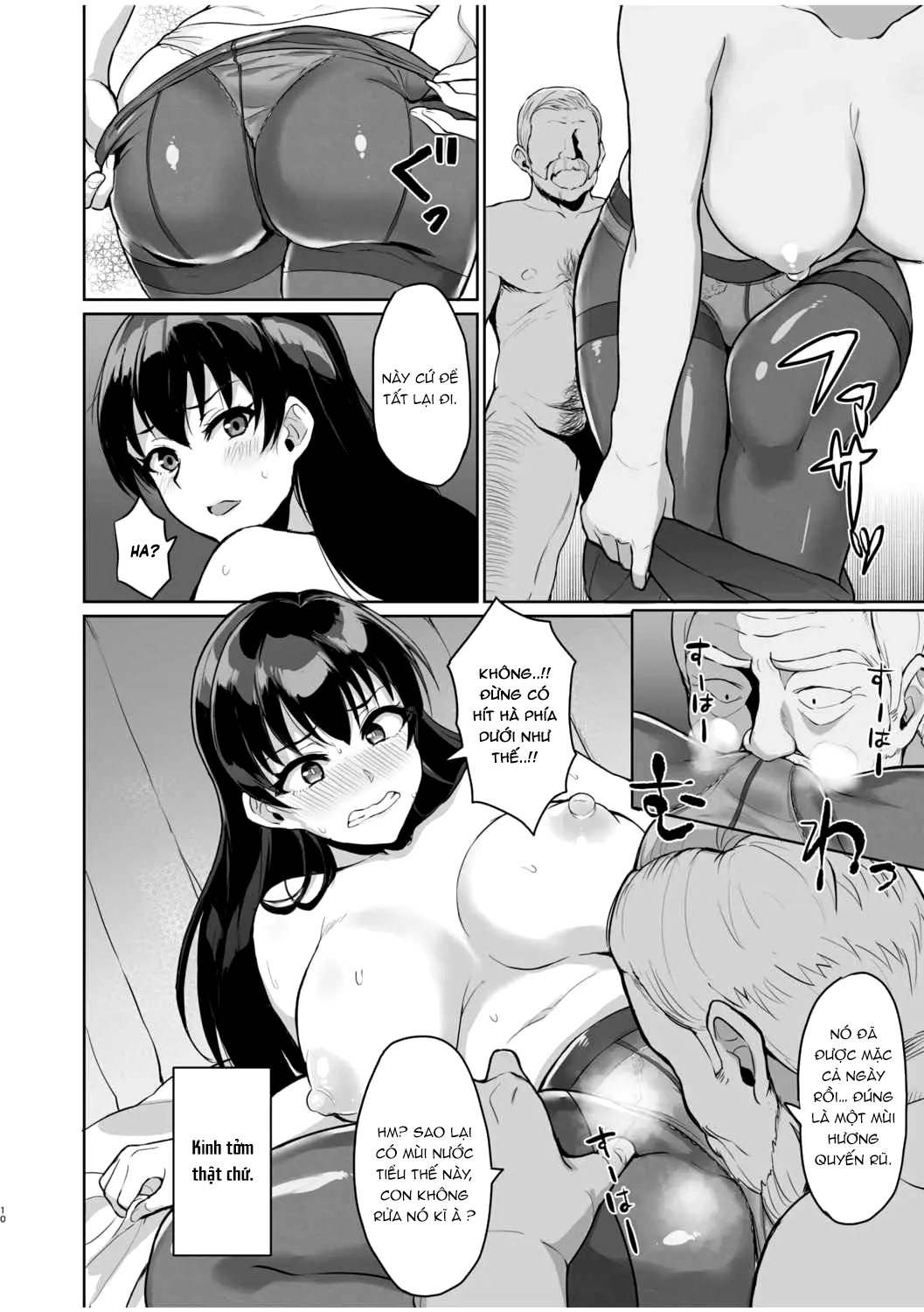 Đọc truyện hentai Moto Papakatsu Aite to no Himitsu no SEX ~Gifu Kara no Teishuku Shiken~ - Chap 2
