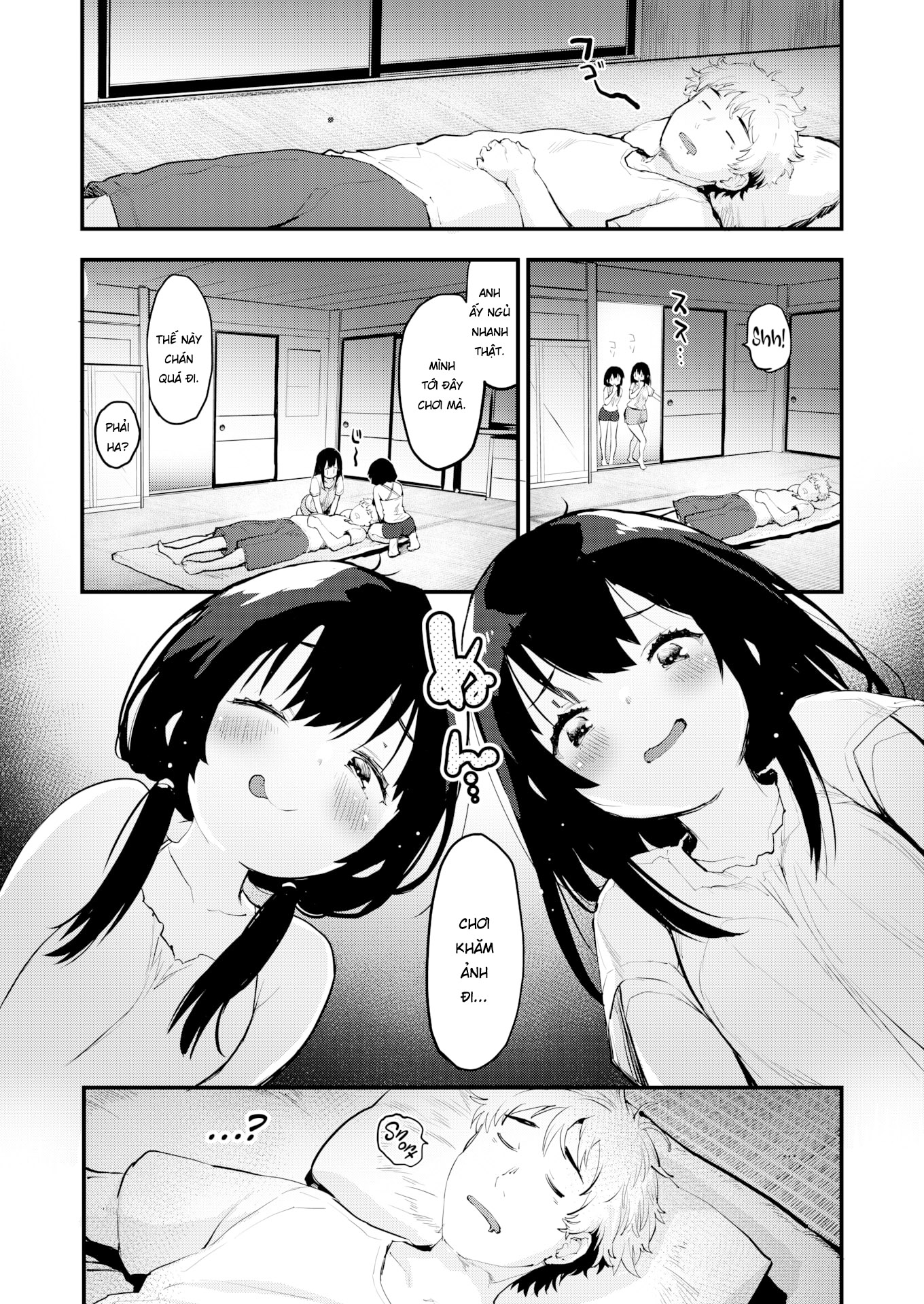 Đọc truyện hentai Song Sinh Bú Cu! - Oneshot