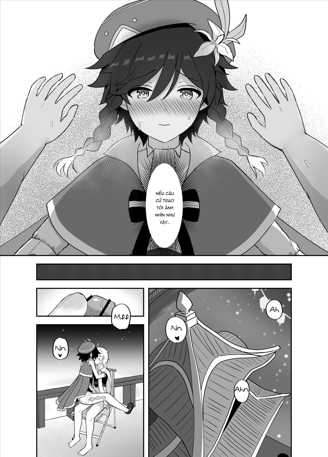 Đọc truyện hentai Tomoru Umi ni Kaze wa Fuku - Oneshot