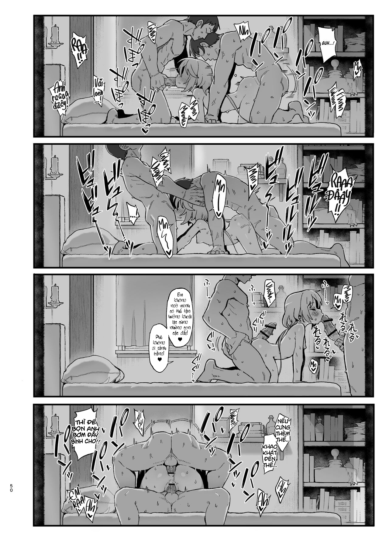 Đọc truyện hentai Em pháp sư bị ếm bùa lứng - Phần cuối