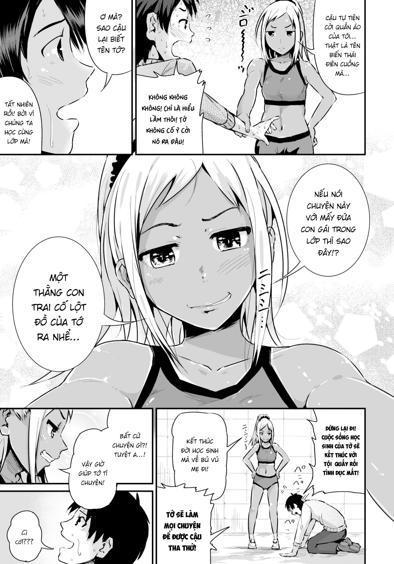 Đọc truyện hentai Doutei no Ore o Yuuwaku suru Ecchi na Joshi-tachi!? - Chap 1