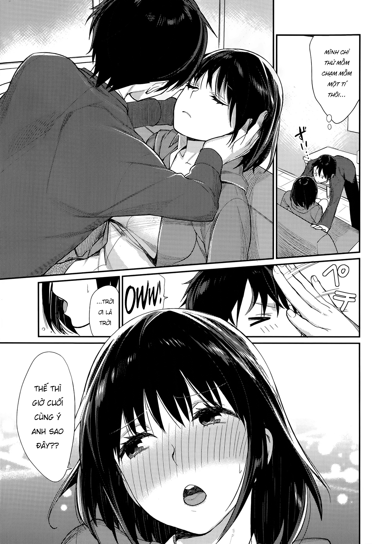 Đọc truyện hentai Nhìn em nữa đi, Senpai! - Oneshot