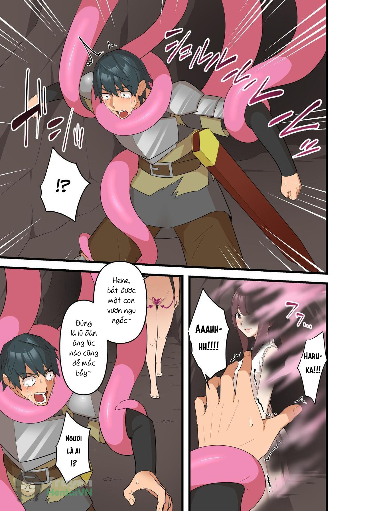 Đọc truyện hentai Thợ săn quỷ may mắn và cô quỷ hấp tinh múp rụp - Chap 1