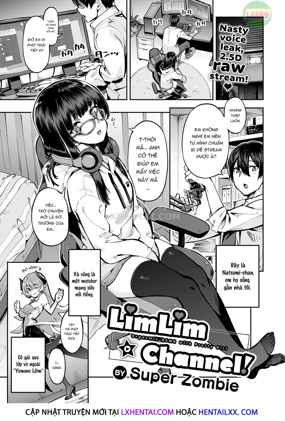Đọc truyện hentai Kênh của LimLim! - Oneshot