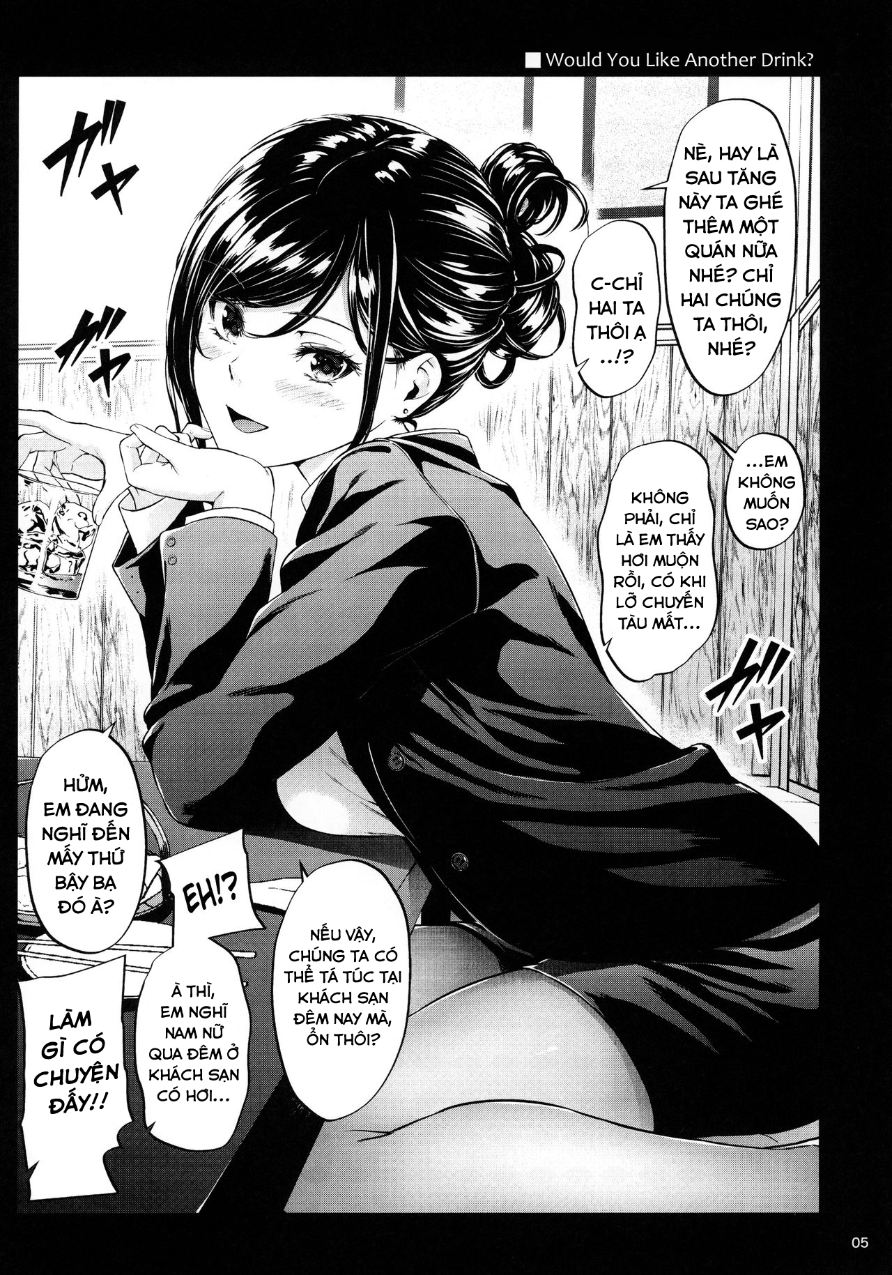 Đọc truyện hentai Tiền bối nơi công sở - Làm thêm ly nữa nhé & lời chào buổi sáng thứ 2 của senpai