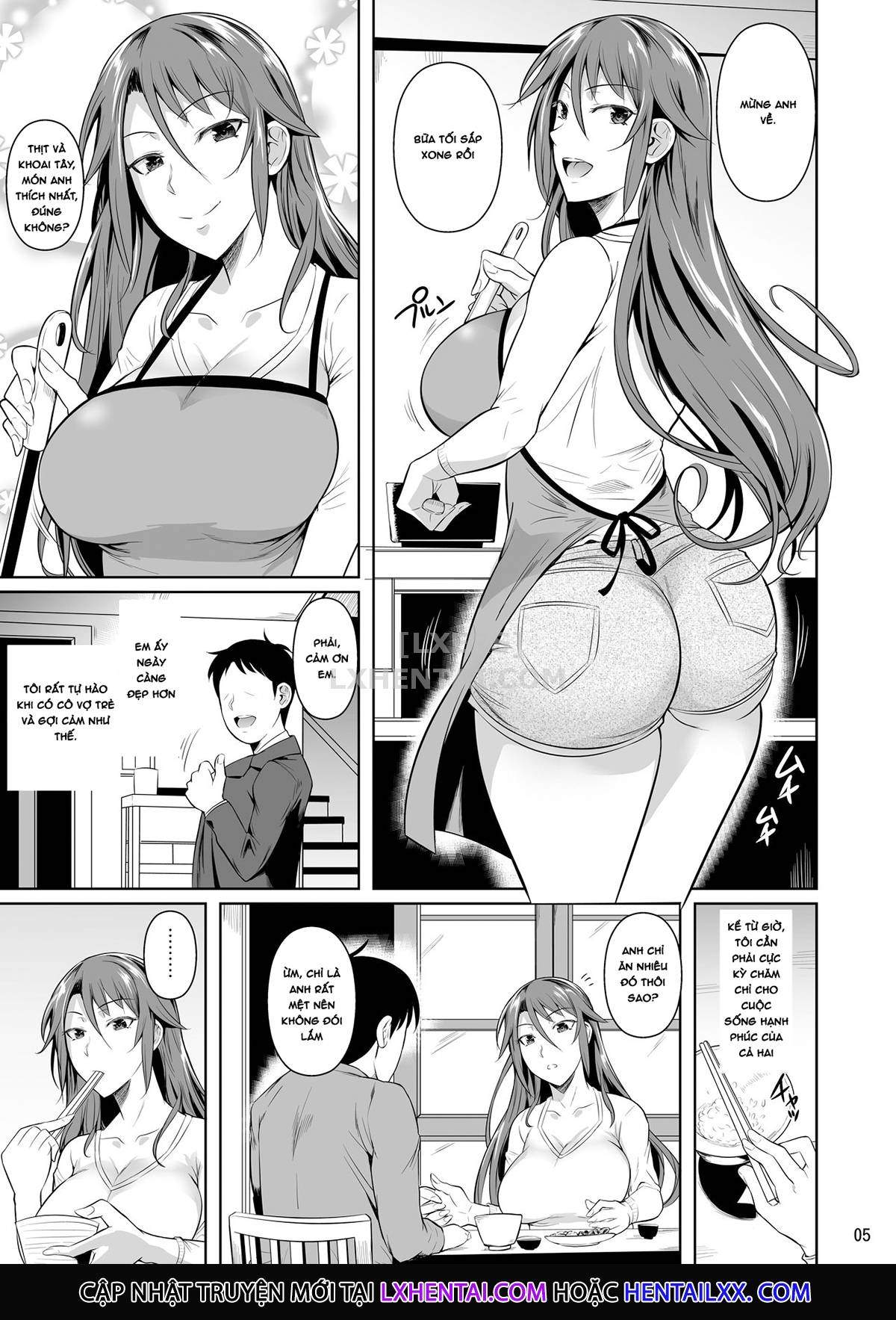 Đọc truyện hentai The Downtown Shopping Street's Wife's Holes - Chap 3