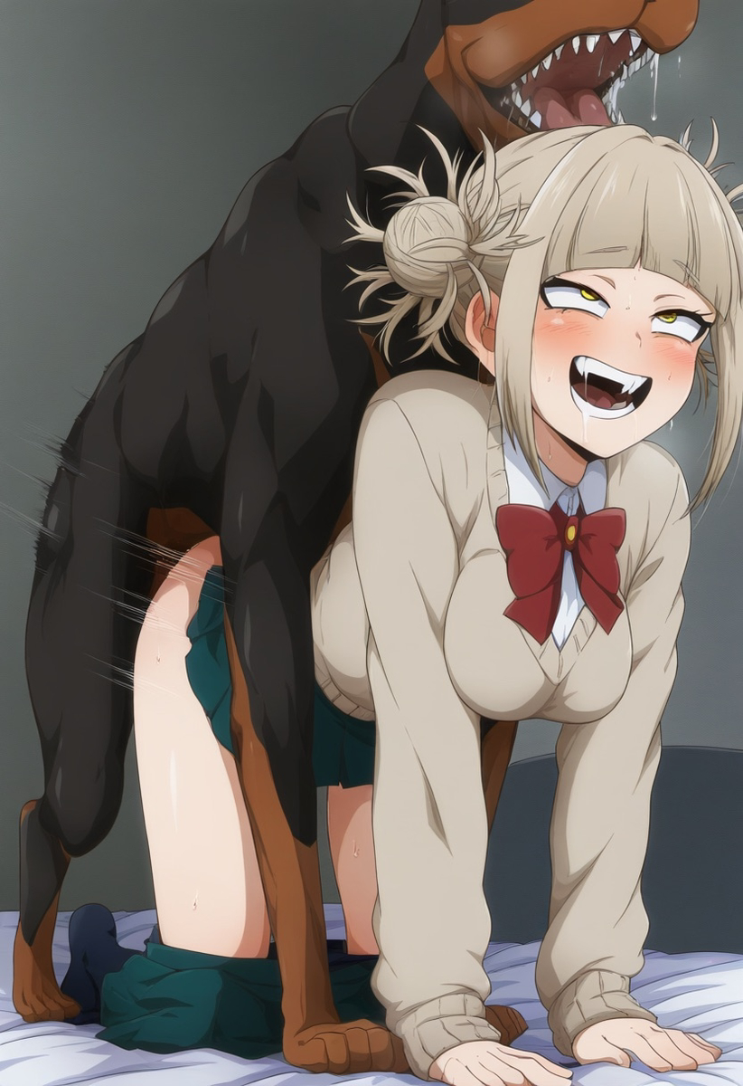 Đọc truyện hentai Tuyển tập Albums Art hentai - Chap 119 - Himiko Toga X Dog