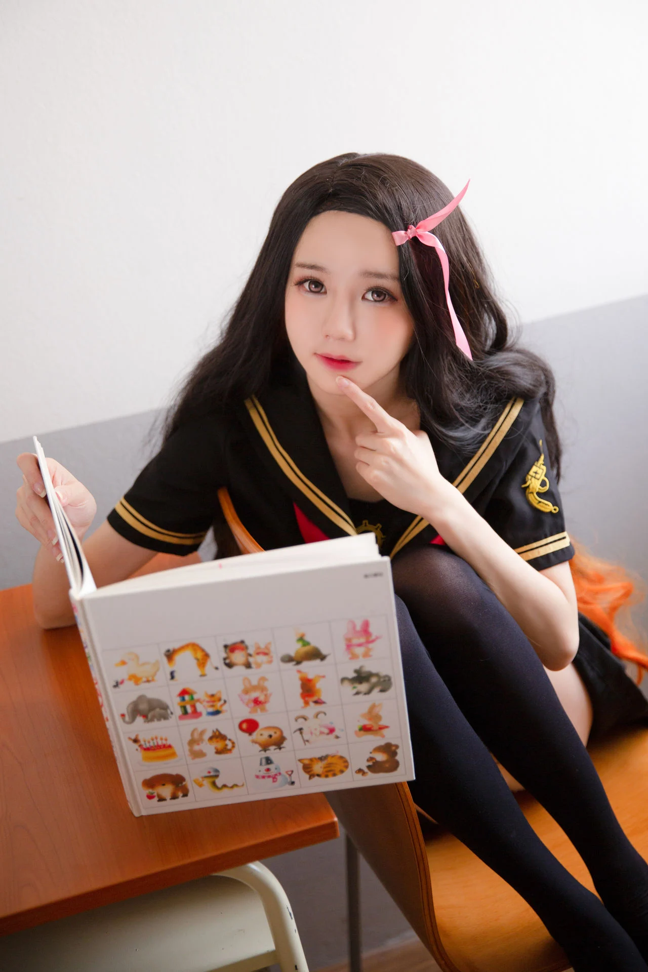 Đọc truyện hentai Tuyển tập Albums siêu phẩm Cosplay - Chap 639 - Sally Dorasnow – Nezuko School