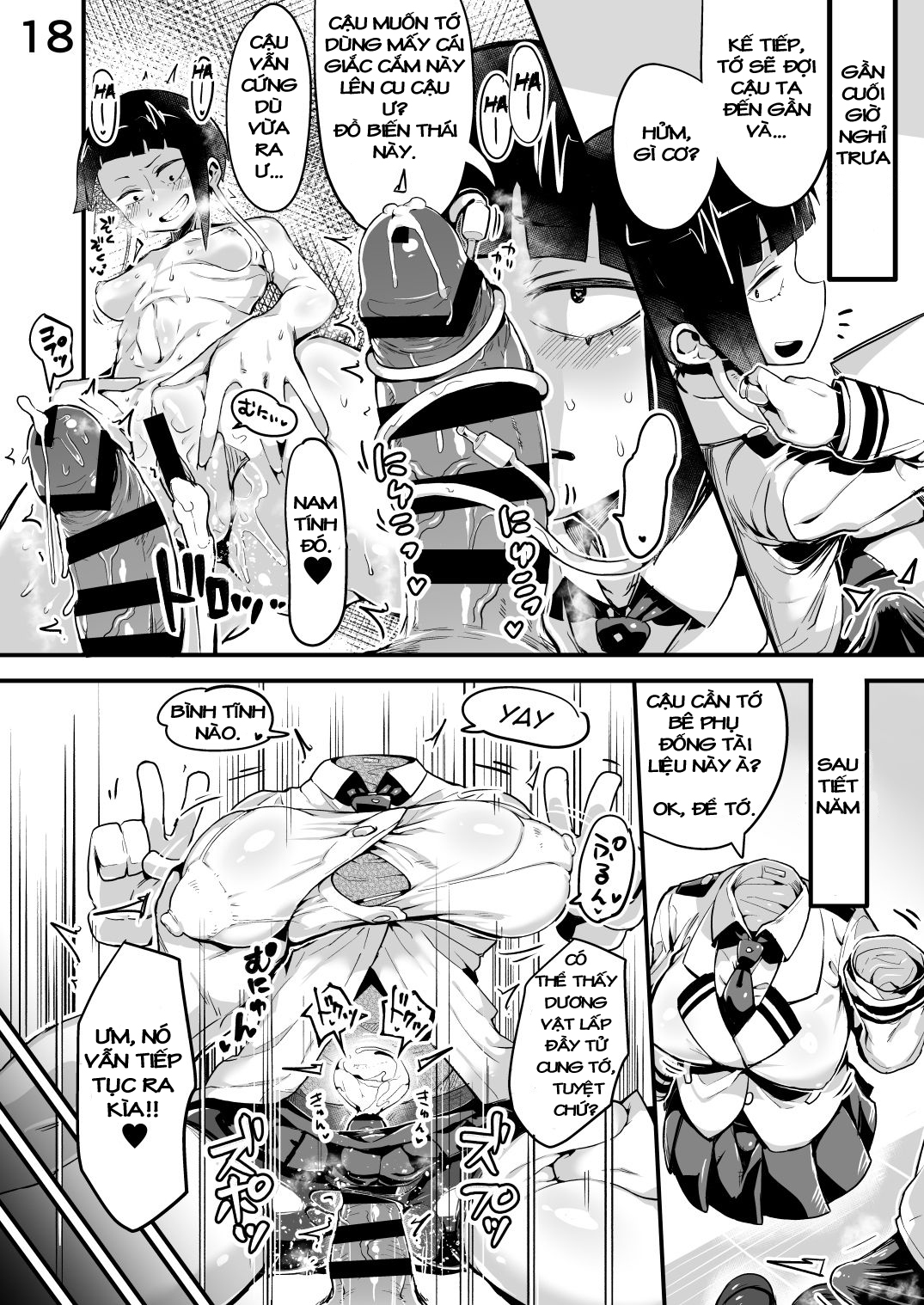 Đọc truyện hentai Boku to Nottori Villain Nakademia - Chương 2