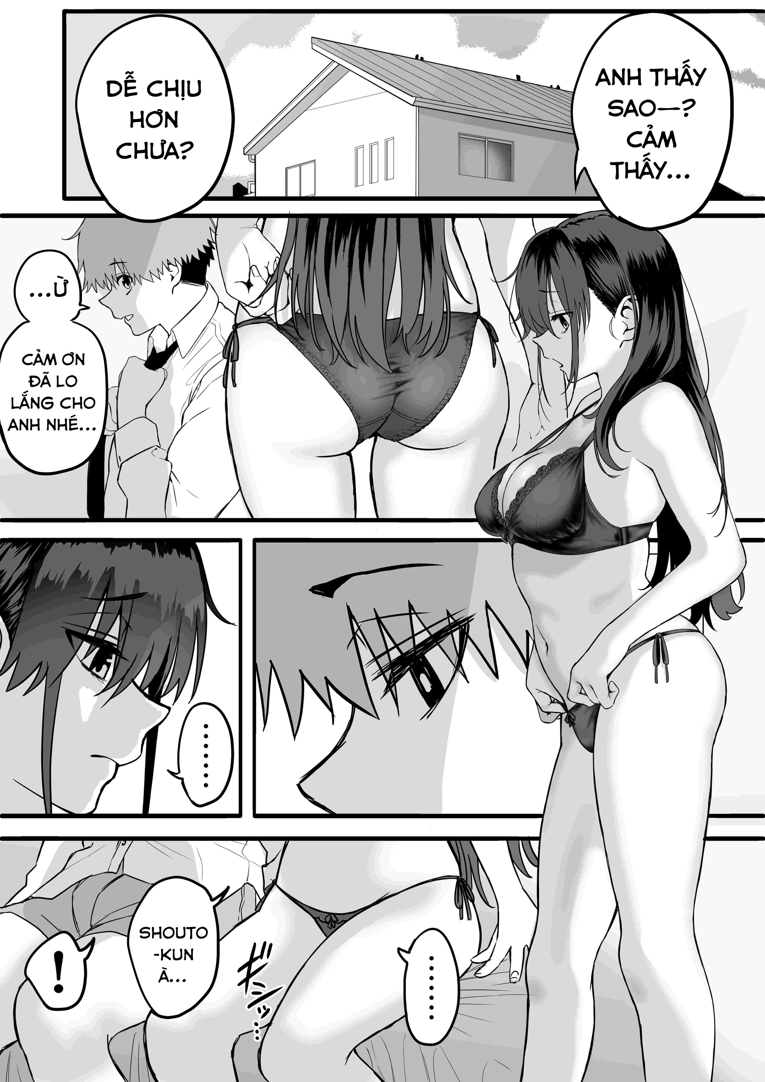 Đọc truyện hentai Itabasami na Wakachi Ai - Chap 3.2