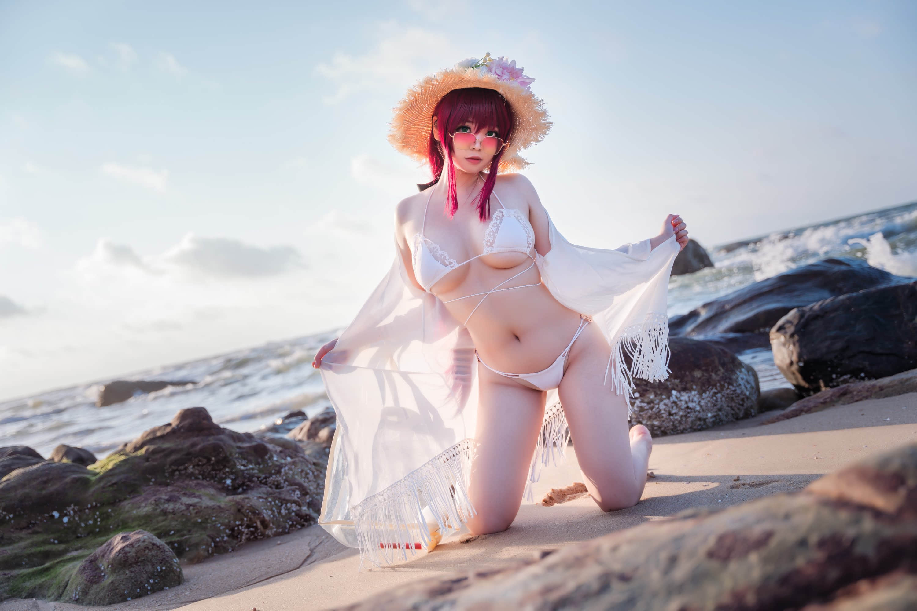 Đọc truyện hentai Tuyển tập Albums siêu phẩm Cosplay - Chap 809 - Ah Ri Ri - Surcouf Swimwear