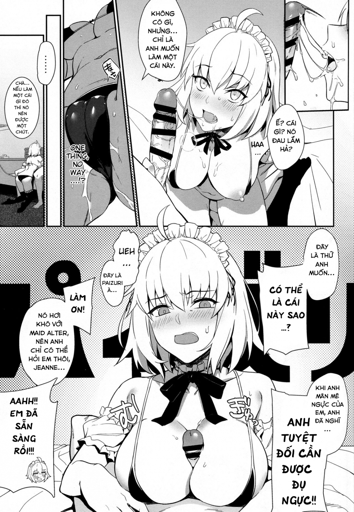 Đọc truyện hentai Chaldea Soap 2 Iinari Tsundere Gohoushi Maid - Oneshot