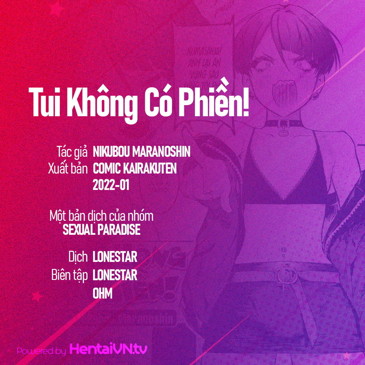 Đọc truyện hentai Tui Không Có Phiền! - Oneshot [Không che]