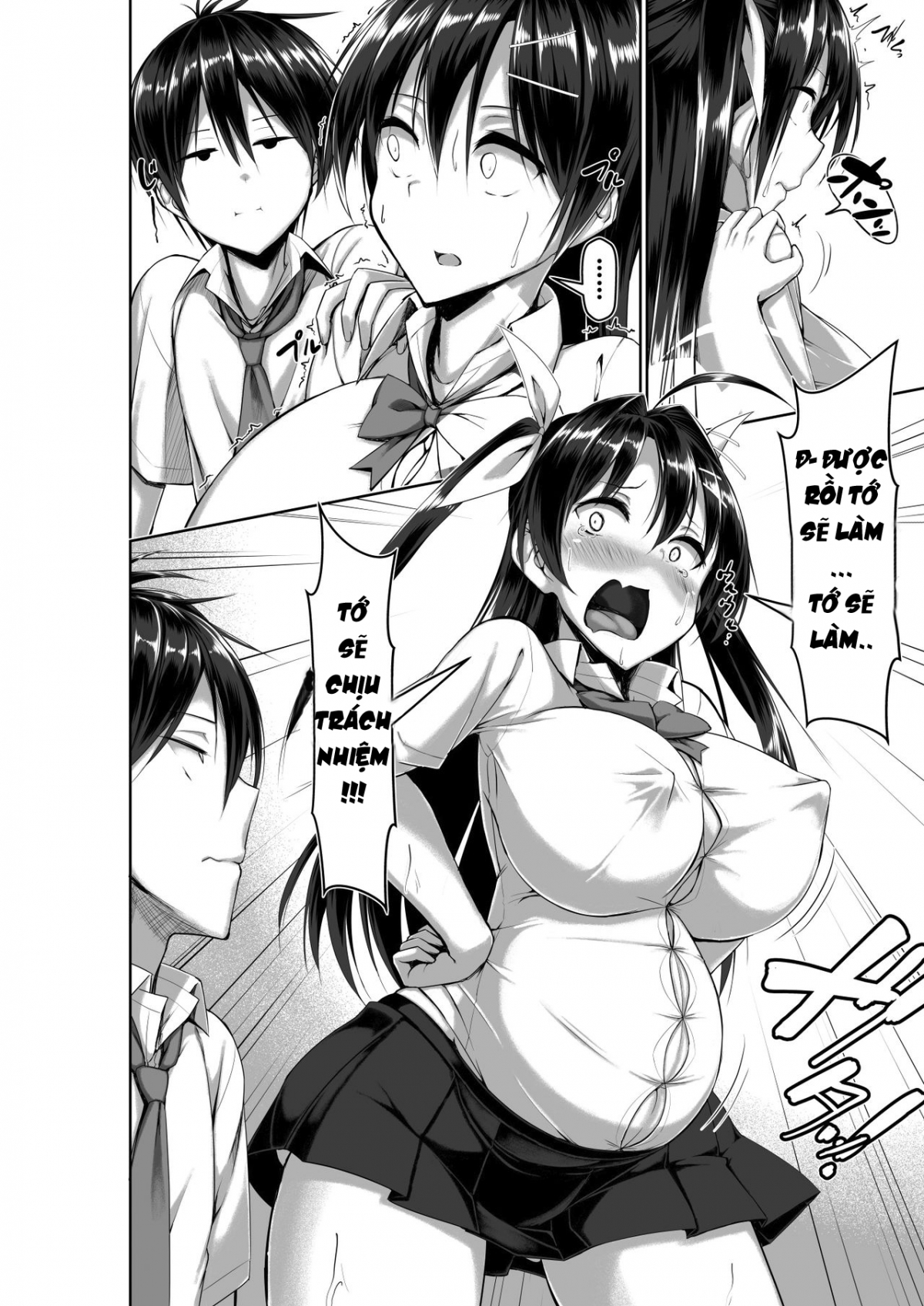 Đọc truyện hentai Toppatsusei Bokki Shoukougun ~Jii Fuzen o Soete~ - Chap 2